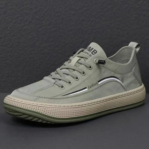 2023 New Men's Casual Shoes Outdoor Non-slip Breathable Sports Shoes Low Top Flat Canvas Shoes High-end Fashion Men's Shoes