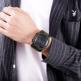 SKMEI 1469 Sport Men's Wristwatch LED Screen Light Waterproof Electronic Watch Relogio Masculio Stopwatch Military Mens Watches