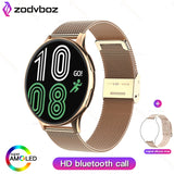 Zodvboz 2023 New Smart Watch Round Smartwatch Bluetooth Calls Watches Men Women Fitness Bracelet Custom Watch Face +Gift Box