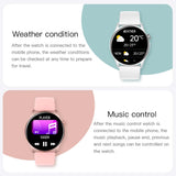 SENBONO Women Smart Watch Full Touch Screen Sports Fitness Tracker IP67 Waterproof Women Smartwatch Men for Android IOS
