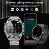 For Huawei Xiaomi NFC Smart Watch Men GPS Tracker AMOLED 454*454 HD Screen Heart Rate ECG+PPG Bluetooth Call SmartWatch 2023 New
