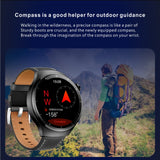 2023 New Smartwatch NFC Voice Assistant 1.62-inch 480 x 480 HD screen 420mah battery Compass Men's Smartwatch for Android iOS