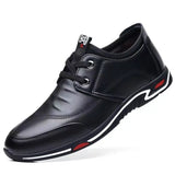 Summer Slip-On Men Casual Shoes Fashion PU Leather Sneakers Size 39-44