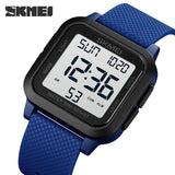 SKMEI Sport Digital Watch LED Men's Watches Chrono Electronic Wristwatch Waterproof Countdown Clock Fashion Reloj Hombre