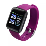 116plu Smart Watch Men Blood Pressure Waterproof Smartwatch Women Heart Rate Monitor Fitness Tracker Watch Sport For Android IOS