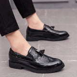 Fashion Shoe Office Shoes for Men Casual Shoes Breathable Leather Loafers Driving Moccasins Comfortable Slip on Zapatos Hombre
