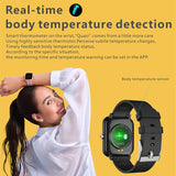 2023 New Smart Watch Men Blood Oxygen Monitoring Sports Fitness Watch Man Woman Body Temperature Monitor Smart Watch For Xiaomi