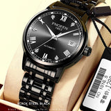 FNGEEN Men Luxury New Casual Mechanica Watch Fashion Military Automatic Calendar Date Wristwatch Male Waterproof Luminous Clock