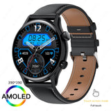 2023 New NFC Smartwatch Men AMOLED 390*390 HD Screen Always Display The Time Bluetooth Call IP68 sports Waterproof Smart Watch