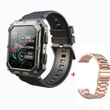 2023 Newest Smart Watch Men C20Pro Sports Smartwatch IP68 Waterproof Bluetooth Call 380mAh Lifetime 123 Sports Modes 1.83 Inch