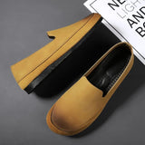 2023 New Men Casual Shoes Loafers Summer Flats Slip-on Suede Shoes Men Design Moccasins Comfort Soft Driving Shoes Male Footwear