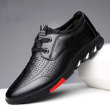 Fashion Men Leather Shoes Daily Office Sneakers Zapatos Hombre Casual Loafers Comfortable Soft Driving Walking Shoes Men Loafers