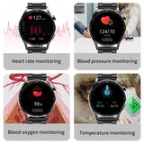 LIGE Smart Watch For Men Full Touch Screen Sport Fitness Watch Man IP67 Waterproof Bluetooth For Android IOS Smartwatch Men