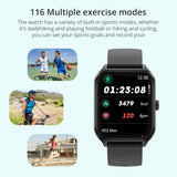 COLMI P60 Smartwatch Men 1.96 Inches 320x386 Screen Bluetooth Call Heart Rate Monitor 100 Sport Model Smart Watch Women