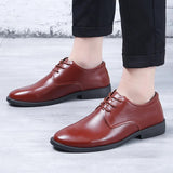 Men Dress Shoes Original Men's Leather Casual Fomer Designer Suit Business Shoes for Free Shipping 2023 Moccasin Shoe To Wear