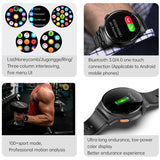 ECG+PPG Smart Watch Men Sport Fitness Tracker Waterproof Business Watch 2023 1.39" NFC Bluetooth Call Smartwatch For Android IOS