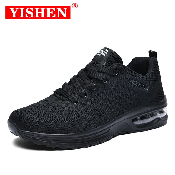 YISHEN Men Sneakers Casual Shoes Cushioning Gym Walking Sneakers For Women Outdoor Unisex Sports Shoes Zapatillas Plus Size 47