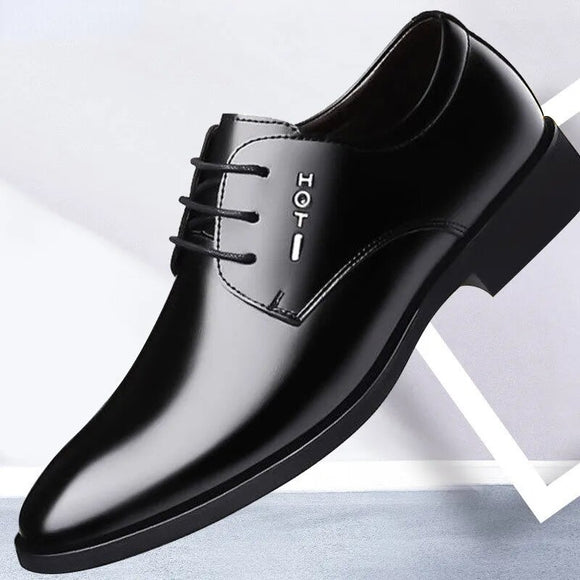 Elegant Men's Dress Shoes 2023 Summer Social Shoes Men's Fashion Elegant Formal Wedding Shoes Men's Set Office Oxford Shoe Men