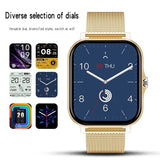 For Xiaomi Samsung Android Phone 1.69" Color Screen Full Touch Custom Dial Smart watch Women Bluetooth Call 2022 Smart Watch Men