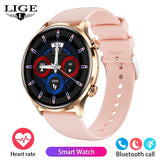LIGE Smart Watch Women Men Custom Watch Face Bluetooth Connect Calling Bracelet IP67 Sport Waterproof Smartwatch For Android ios