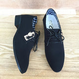 2023 New Fashion Autumn Men Casual Shoes Men Cavans Shoes Lace-up Pointed Toe Business Male British Style Shoes loafers men