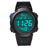 Fashion Waterproof Watch For Men Men's Boy Lcd Digital Sportwatch Date Rubber Sports Wrist Watch Men Мужские Часы 2023