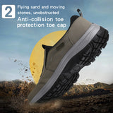 Outdoor Shoe Men Sneakers Sping Slip on Casual Men Shoes Breathable Suede Leather Shoe Anti-skid Walking Shoe Hot Sale Footwear