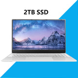 Laptop16GB RAM 15.6inch IPS FHD Gaming Business Laptop 2TB SSD Windows10 With Fingerprint Backlit BT4.0 5G-WiFi Cheap Notebook