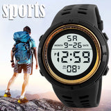 Luxury Mens Digital Led Watch Date Sport Men Outdoor Electronic Watch Smart Watch For Men And Women Round Band Bracelet Watch