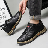 2022 Spring and Autumn New Men's Sports Casual Shoes Increase In Height, Men's Shoes Plus Cashmere Shoes, Men's Hiking Shoes
