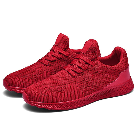 Mesh Breathable Men Sneakers Lightweight Mens Casual Shoes High Quality Red Bottom Sneaker Man Tenis Luxury Shoes Big Size 50