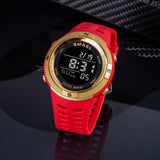 SMAEL 1915 Sports Digital Watches Men, 2022 5Bar Waterproof Chron Stopwatch Led Alarm Clock Electronic Wrist Watch