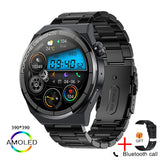 2023 New For Huawei Xiaomi Smart Watch Men AMOLED 390*390 HD Screen Heart Rate Bluetooth Call IP68 Waterproof SmartWatch GT3 Pro