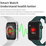 Smart Watch Answer Call Sport Fitness Tracker Custom Dial Smartwatch Men Women Gift For Apple Phone I8 Pro Max Black SportModes