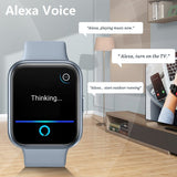 ID208BT Ios Alexa Watch Original Smart Watches Women Bluetooth Connected Man Digital Bracelet High Quality For Apple S8 2023 New