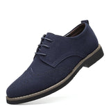 New derby shoes Oxford Men Shoes PU Suede Leather Spring Autumn Casual Men Leather Shoes Male Dress Shoes Plus Size 38-48