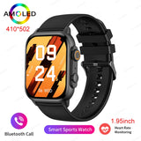 2023 NFC Ultra Smart watch Men AMOLED Screen Smart Watch Bluetooth Call Blood Oxygen Heart Rate Sport Waterproof Watch For Apple