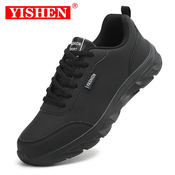 YISHEN Men's Casual Shoes Fashion Sneakers Comfortable Platform Flats Hiking Outdoor Lace Up Sports Sneakers Zapatillas Hombre