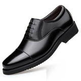 2023 Man Split Leather Shoes Rubber Sole EXTRA Size 48 Man Business Office Male Dress Lether Shoes