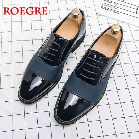 Men's Formal Shoes 2022 Spring Shoes Men High Quality Bullock Leather Shoes Business Classic Original Office Wedding Dress Shoes