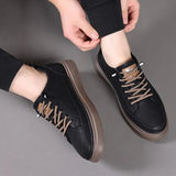 Italian Genuine Leather Casual Shoes Men's Lace Up Oxford Shoes Outdoor Jogging Shoes Office Men's Dress Shoes Sneakers 2023 Man