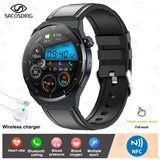 2023New AMOLED Smart Watch Men NFC Custom Dial GT3 Pro Watches Heart Rate Bluetooth Call Waterproof Smartwatch For Huawei xiaomi