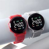 2023 Fashion Men Women Sport Silicone Watches Astronaut Electronic Watch Lightweight Waterproof Wrist Watch LED Display Clock