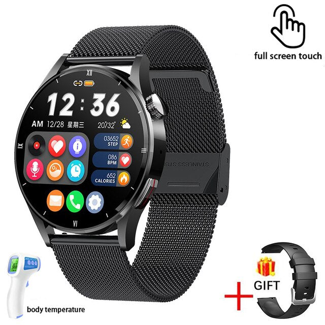 Lige Bluetooth Call Watch For Men Smart Watch AMOLED HD Screen Ai Smar ...