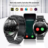 2023 Business Smart Watches Men Voice Calling Sport Watch Heart Rate Monitor 4G Memory Music Smartwatch For Xiaomi Huawei Iphone