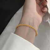 Twisted Bangle Open Cuff Bracelet 100% Stainless Steel Rope Twisted Bracelet Women Jewelry Minimalist Style