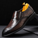 2023 Spring Autumn New Designer Men's Dress Shoes Fashion Casual Genuine Leather Shoe Male Breathable Wedding Shoes for Man