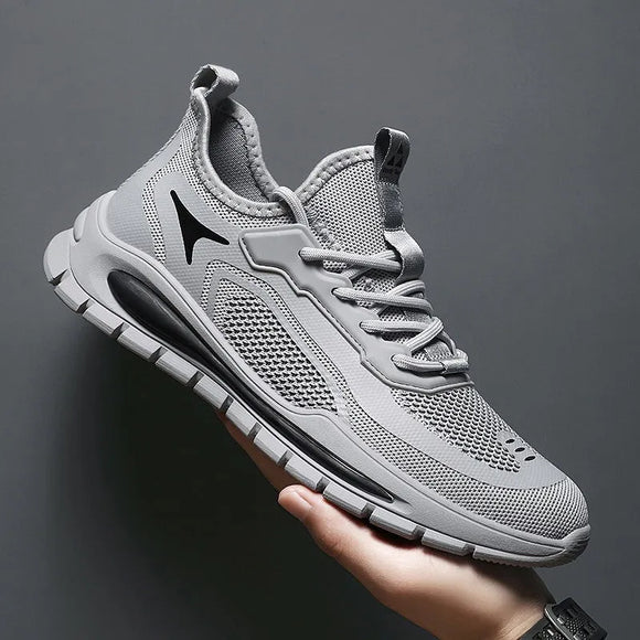 Men's summer spring new breathable mesh surface sports shoes flying woven running tide sports shoes D243