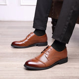 Flat / 6CM Genuine Leather Men Formal Elevator Shoes Wedding Business Height Increase Lift Shoes Invisible Summer Hollow Wedding