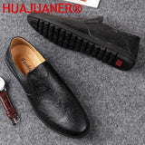 Formal Men Shoes Leather Loafers Lightweight Outdoor Shoes Business Formal Shoes Male Comfortable Driving Shoes Spring Autumn
